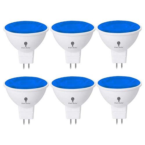 LED MR16 Blue Light Bulb