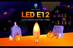 LED Orange Candle Light Bulbs - BlueX Bulbs LED Orange Candle Light Bulbs – 4W (40W Equivalent), E12 Base, Decorative Candelabra Bulbs for Chandelier, Porch, Party & Home Lighting (6-Pack) - Bluex Bulbs BlueX Bulbs LED Orange Candle Light Bulbs – 4W (40W Equivalent), E12 Base, Decorative Candelabra Bulbs for Chandelier, Porch, Party & Home Lighting (6-Pack)