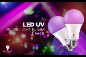 LED blacklight for bedrooms and parties