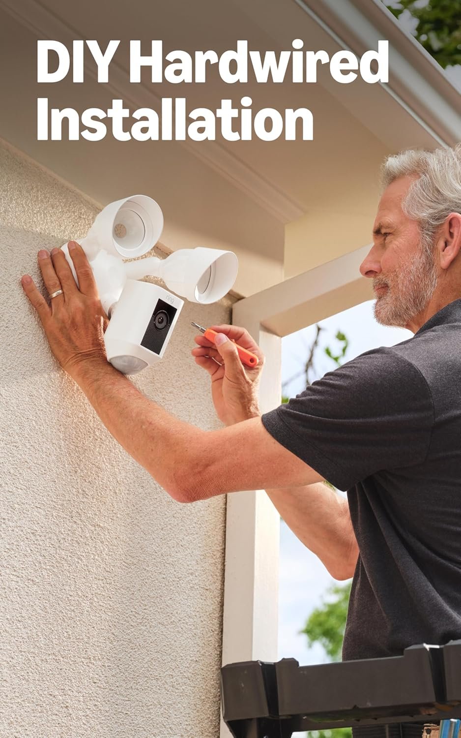 Ring Floodlight Cam Wired Plus (newest model), Outdoor home or business security with motion-activated 1080p HD video and floodlights, White - Image 6