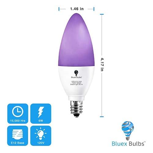 LED Black Light Bulbs