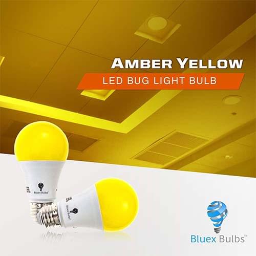 Amber Yellow LED Bug Light Bulbs